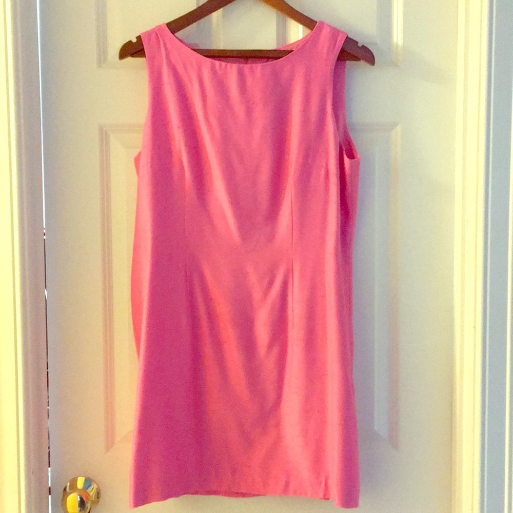 Bubblegum pink sheath dress. Size 12.